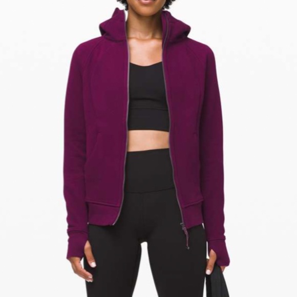 SOLD - scuba hoodie *light cotton fleece - Picture 2 of 9